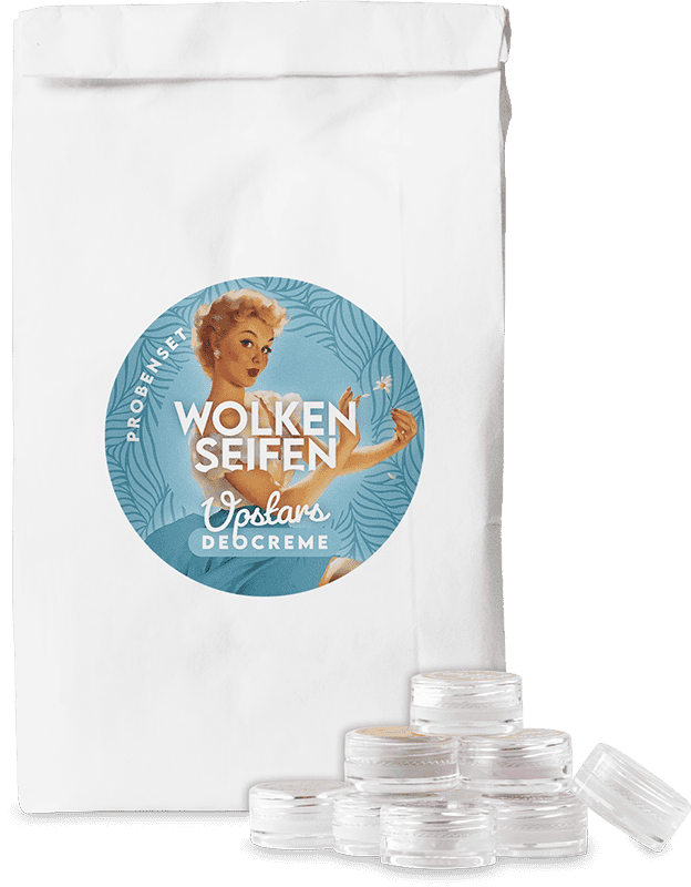 Deo-Probenset Upstars Wolkenseifen Deocreme Probenset Upstars