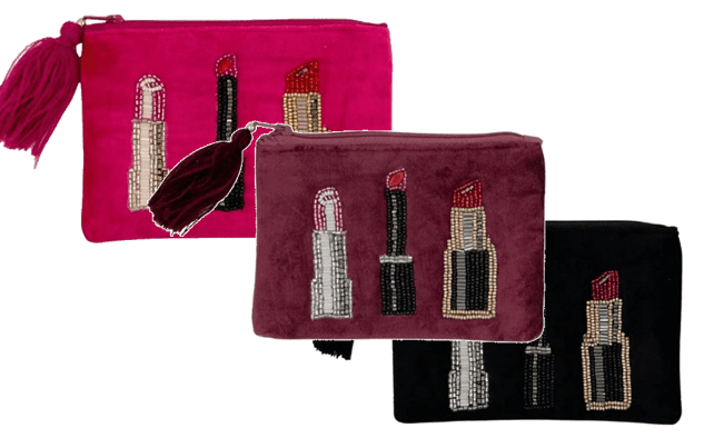 Kosmetiktasche Lipstick Kosmetiktasche Ananas ohne Hintergrund