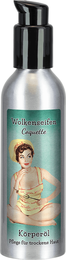 Körperöl Coquette ohne Hintergrund