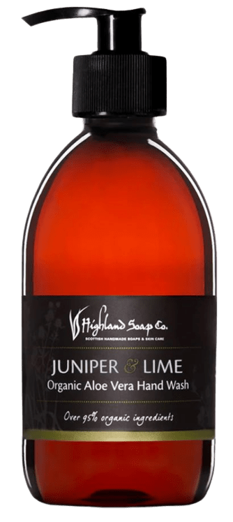 Bio-Flüssigseife Juniper & Lime Highland Soaps Bio-Flüssigseife Juniper & Lime ohne Hintergrund