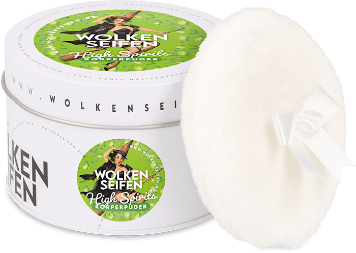 Körperpuder (Trockenshampoo) Sexy Hexy ohne Hintergrund