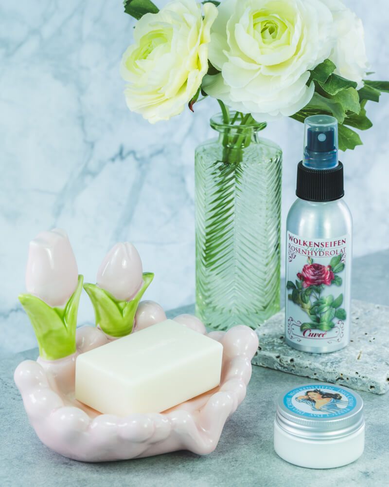 Seifenablage Rosa Tulpe