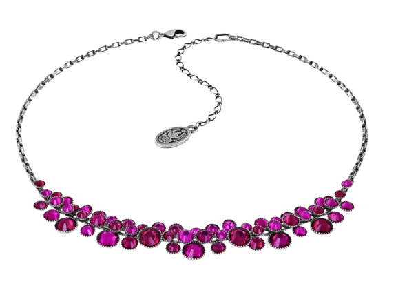 Water Cascade Collier Pink Water Cascade Collier Pink