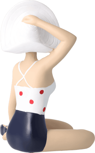 Pinup Schwimmerin mit Hut