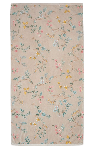 Badetuch Les Fleurs Khaki Pip Studio Badetuch Les Fleurs Khaki