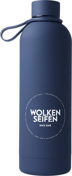 Wolkenseifen Edelstahl Trinkflasche 750 ml