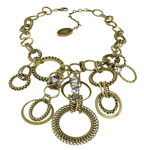 Rings N Rhythm Statement-Kette Gold Rings N Rhythm Statement-Kette Gold