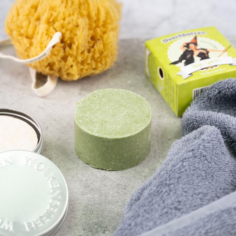 Duschbatzen High Spirits - seifenfreie Pflege Duschbatzen High Spirits - seifenfreie Pflege