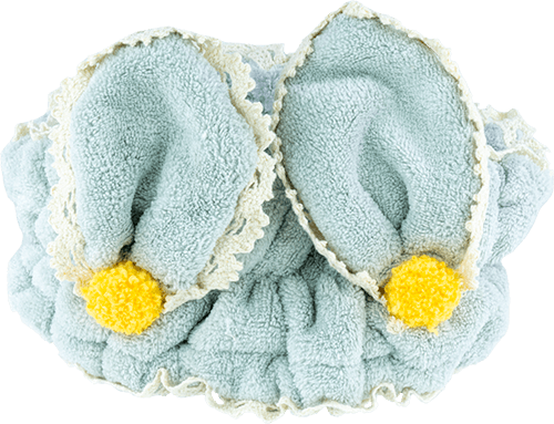 Make-Up-Haarband Hasenohren ohne Hintergrund