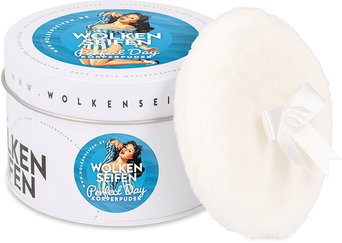 Körperpuder (Trockenshampoo) Blue No. 1 ohne Hintergrund