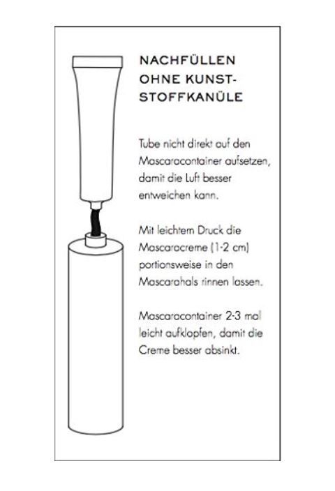 Vintage-Mascara Schwarz