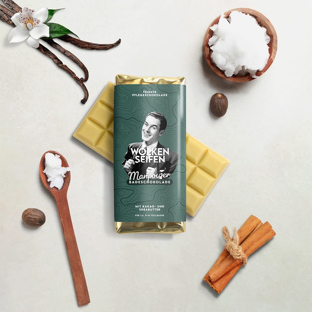 Badeschokolade Manpower Badeschokolade Manpower