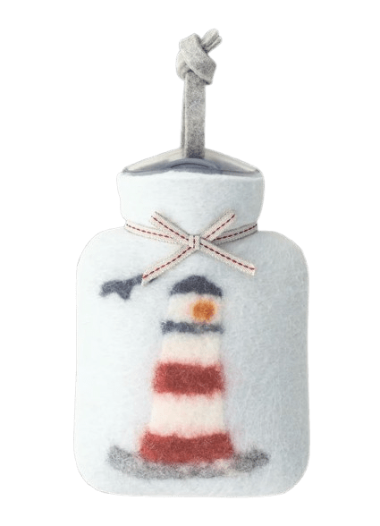 Mini-Wärmflasche Leuchtturm