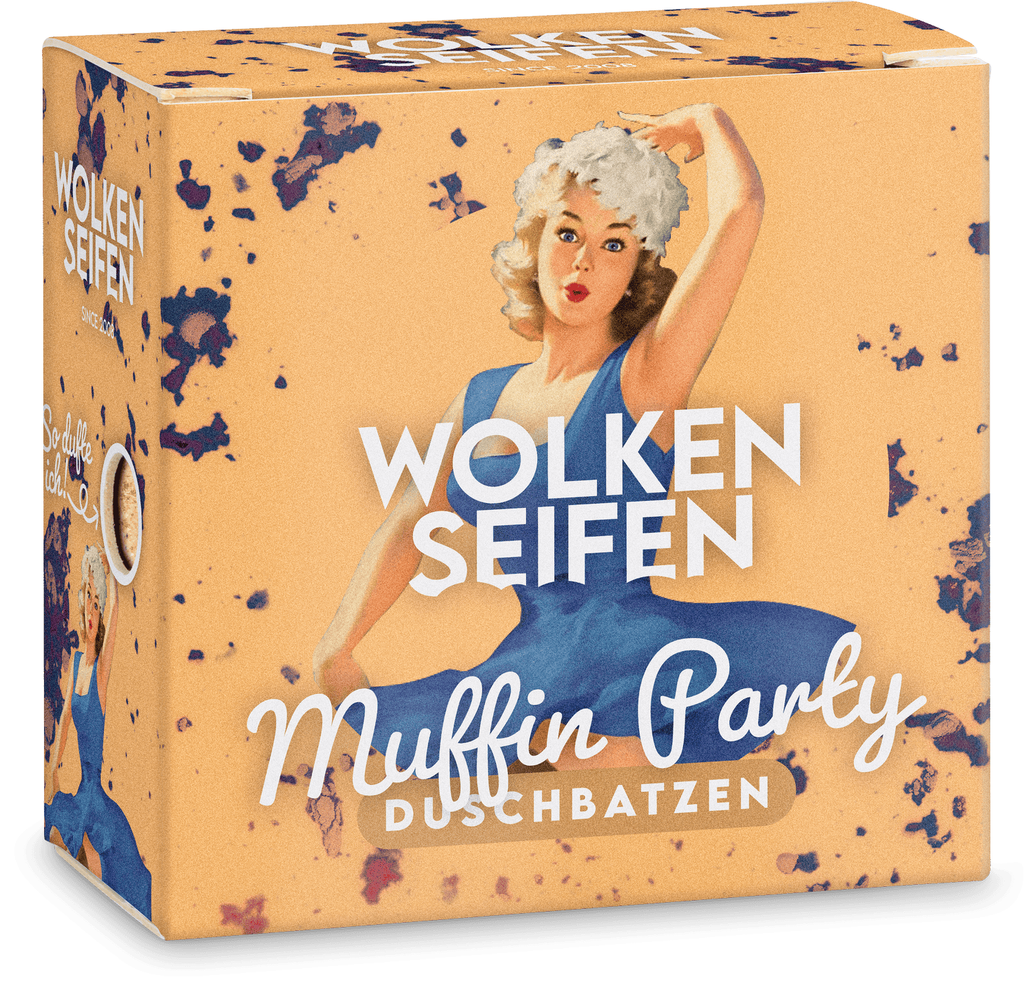 Duschbatzen Muffin Party - seifenfreie Pflege Duschbatzen Muffin Party - seifenfreie Pflege