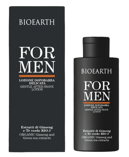 Aftershave Lotion alkoholfrei BIOEARTH FOR MEN GENTLE AFTER SHAVE LOTION 100 ML