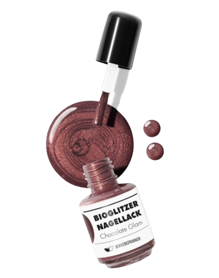 Bioglitzer-Nagellack Chocolat
