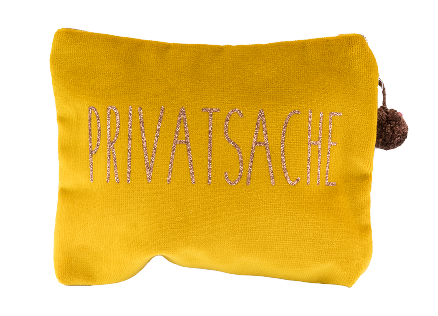 Tasche-HD groß Privatsache Samt-Kosmetiktasche Dreams ohne Hintergrund