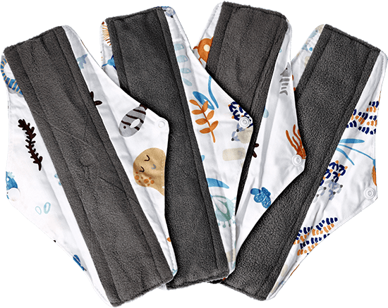 Waschbare Binden 4er Set Waschbare Binden 4er Set