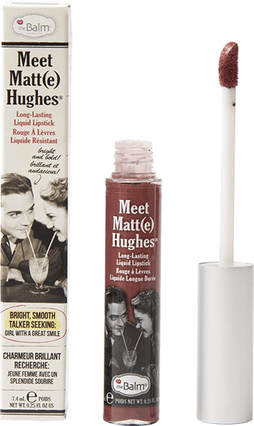 Meet Matt(e) Hughes thebalm flüssiger matter lippenstift meet matte hughes