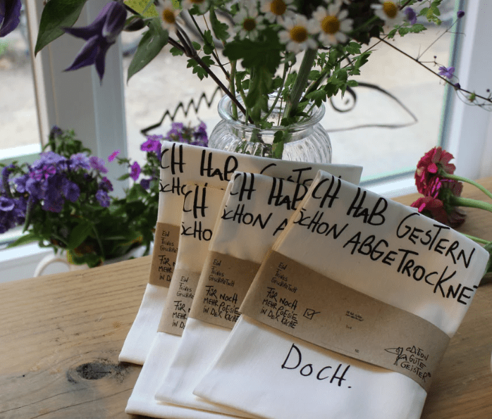 Geschirrtuch Gestern schon