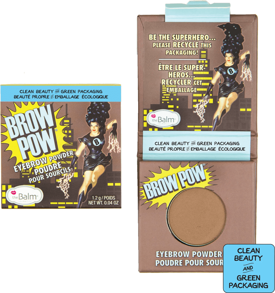 Brow Pow Dark Brown thebalm brow pow augenbrauenbalm