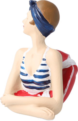 Pinup Schwimmerin mit Ring