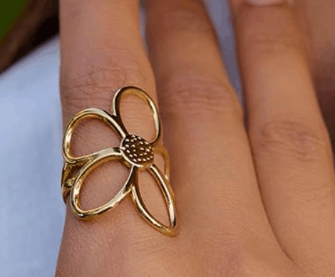 Ring Flora Gold Ring Flora Gold