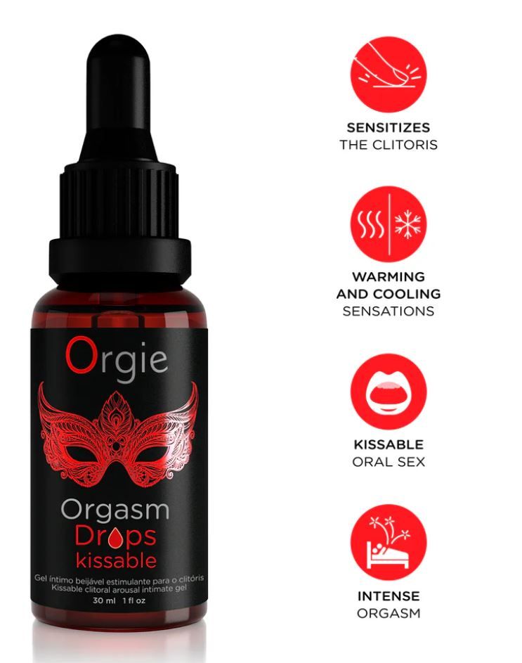 Orgasm Drops Kissable