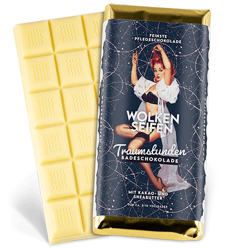 Badeschokolade Traumstunden Wolkenseifen Badeschokolade Traumstunden