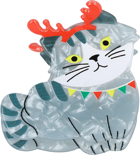 Haarkralle Xmas-Katze Haarkralle Xmas-Katze