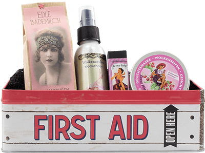 Geschenkset First Aid blau Geschenkset First Aid blau