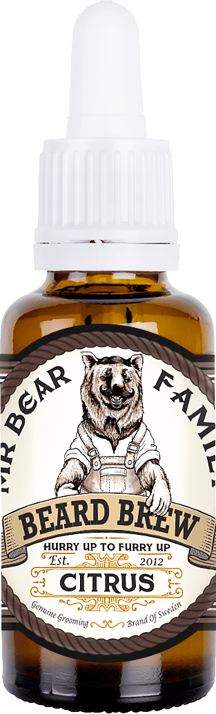 Mr Bear Family Bartöl Mr Bear Family Bartöl Citrus ohne Hintergrund
