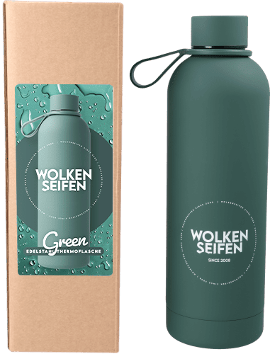 Edelstahl Trinkflasche Green