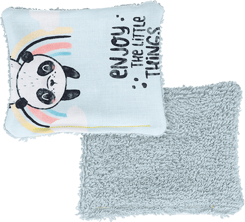 Waschbare Abschminkpads eckig, 3er Set Waschbare Abschminkpads eckig, 3er Set