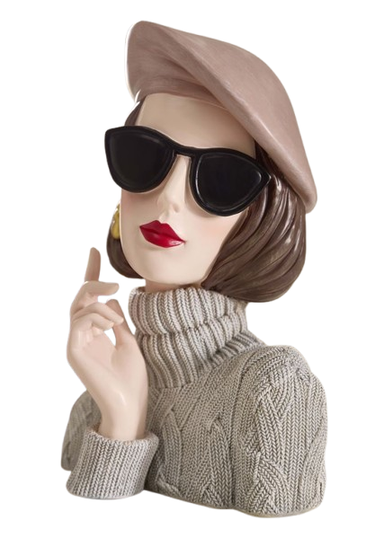 Herbstlady Dekofigur Herbstlady