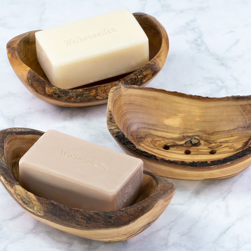 Seifenschale Olivenholz rustikal Seifenschale Olivenholz rustikal