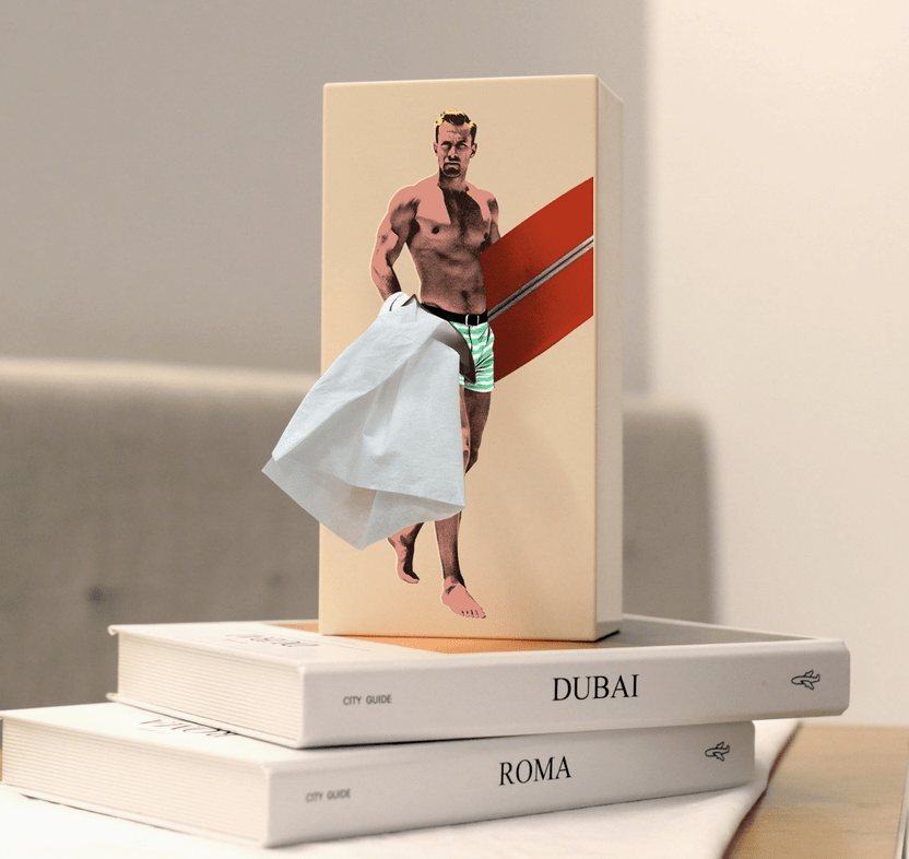 Kosmetikbox Hülle Surfer