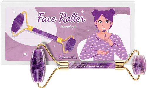 Face Roller Amethyst Face Roller Amethyst ohne Hintergrund