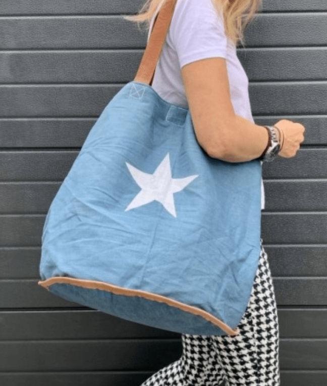 Segeltuchtasche Blue Star Segeltuchtasche Blue Star
