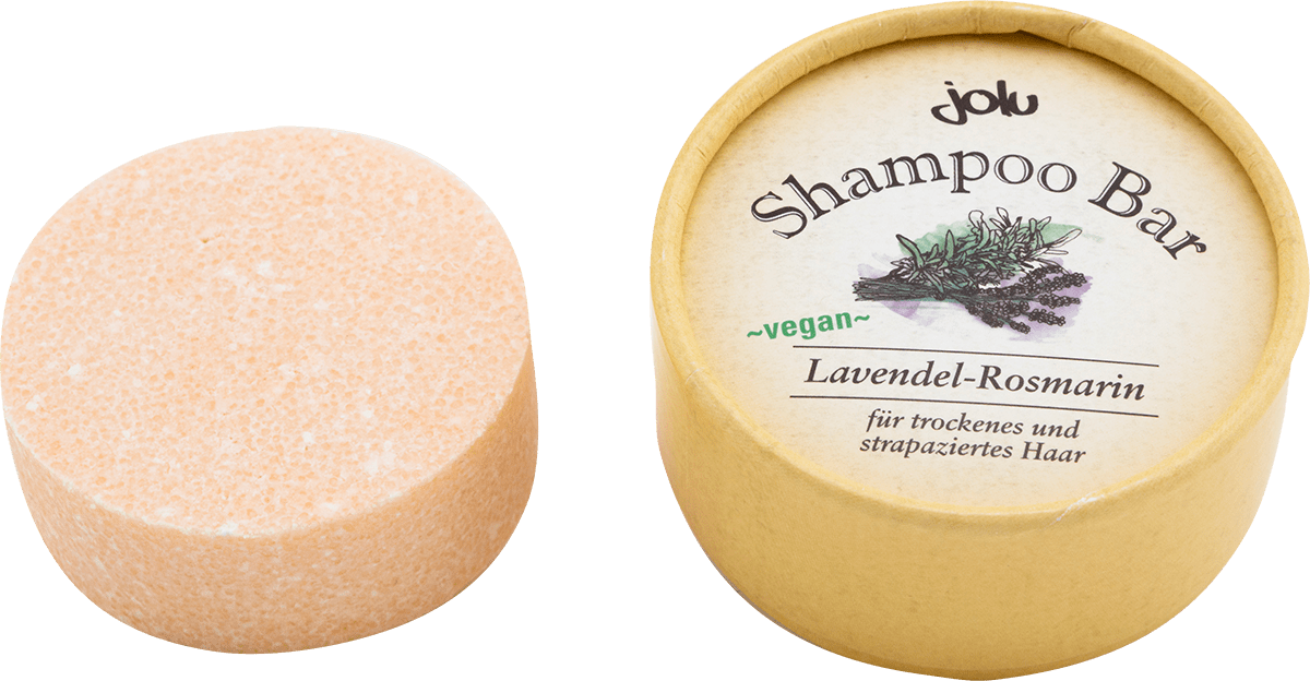 Shampoobar Lavendel-Rosmarin Jolu Shampoobar Lavendel-Rosmarin ohne Hintergrund