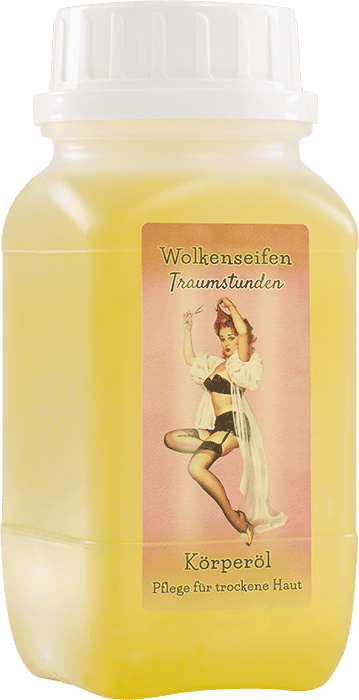 Körperöl Nachfüllpack Traumstunden - 500 ml ohne Hintergrund