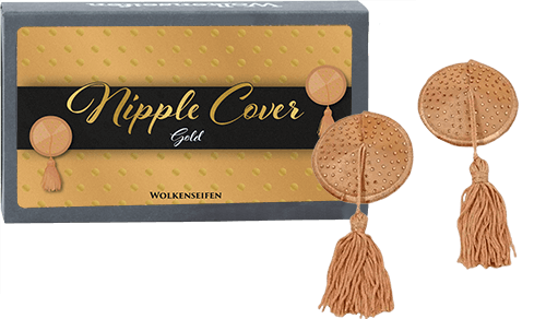 Nipple Cover Quaste gold Wolkenseifen Nipple Cover