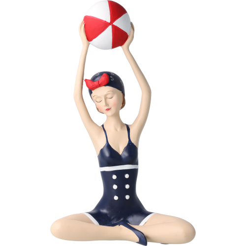 Pinup Schwimmerin Arme oben Pinup Schwimmerin Arme oben