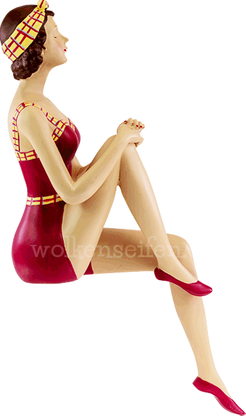 Pinup Kantenhocker Rot