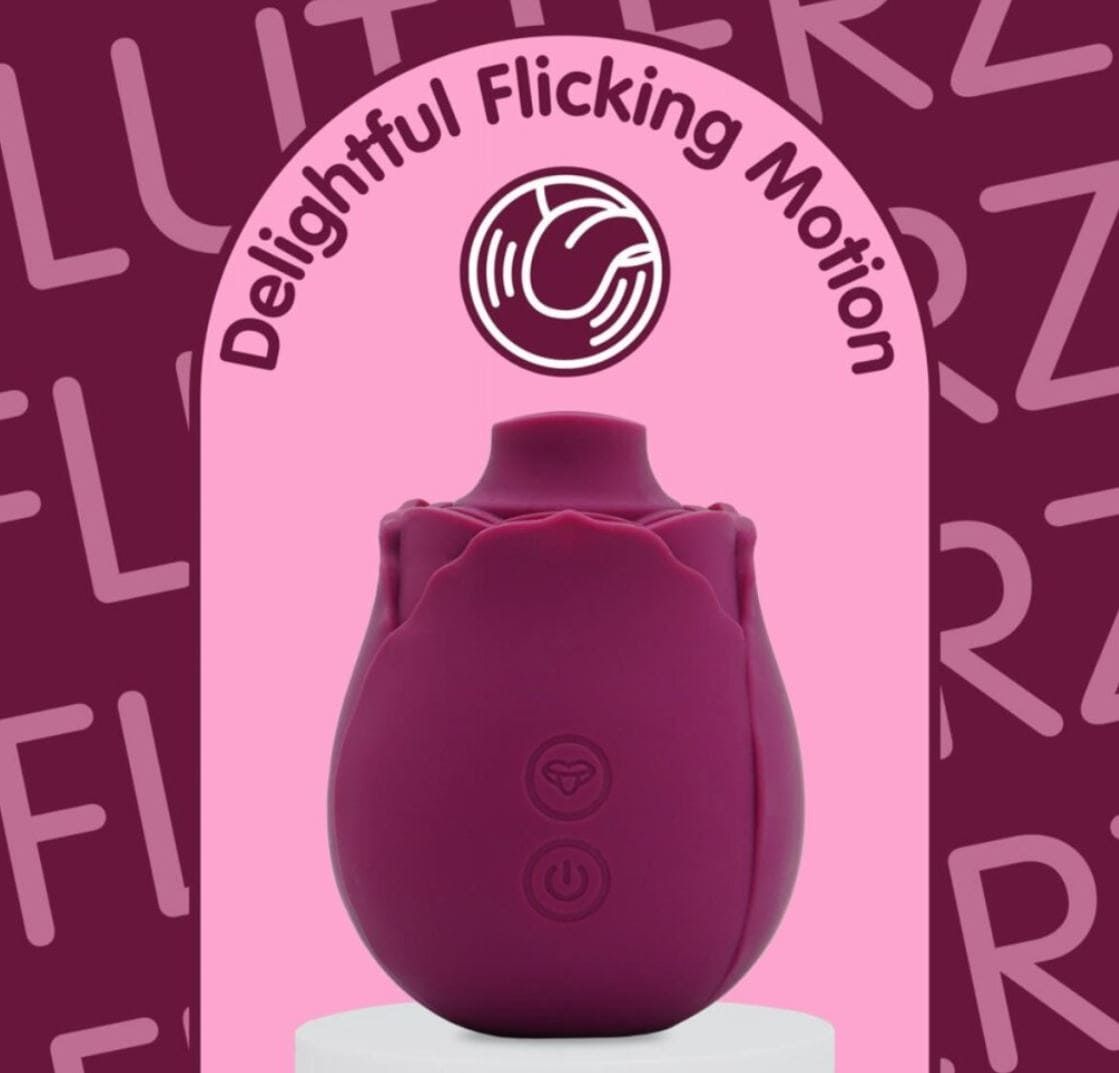 Zungenvibrator The Rose Flutterz