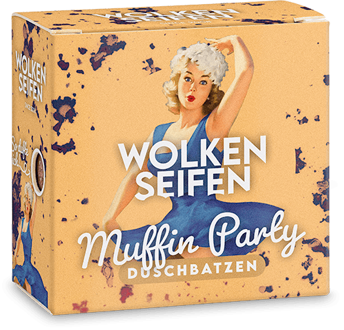 Duschbatzen Muffin Party - seifenfreie Pflege Duschbatzen Muffin Party - seifenfreie Pflege