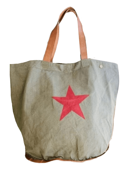 Segeltuchtasche Star Segeltuchtasche Love