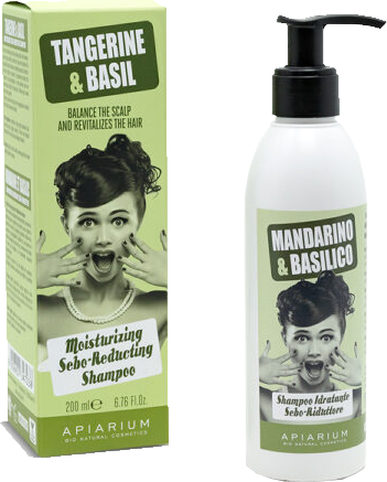 Apiarium Bio Shampoo für gefärbtes und trockenes Haar ohne Hintergrund