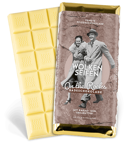 Badeschokolade On the Rocks Wolkenseifen Badeschokolade On the Rocks