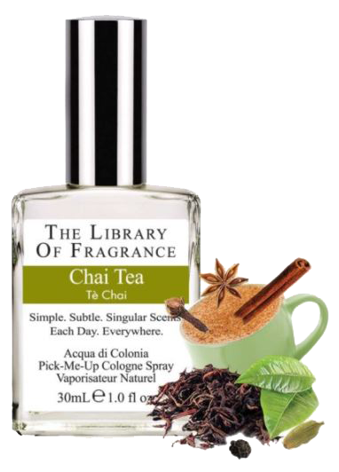 EdC Chai Tea Library of Fragrance Chai Tea ohne Hintergrund